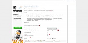 Kostenloser Faxservice