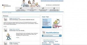 Tipps des Bundesamt für Sicherheit