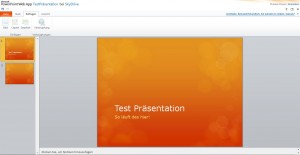 SkyDrive PowerPoint