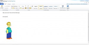Word App in SkyDrive