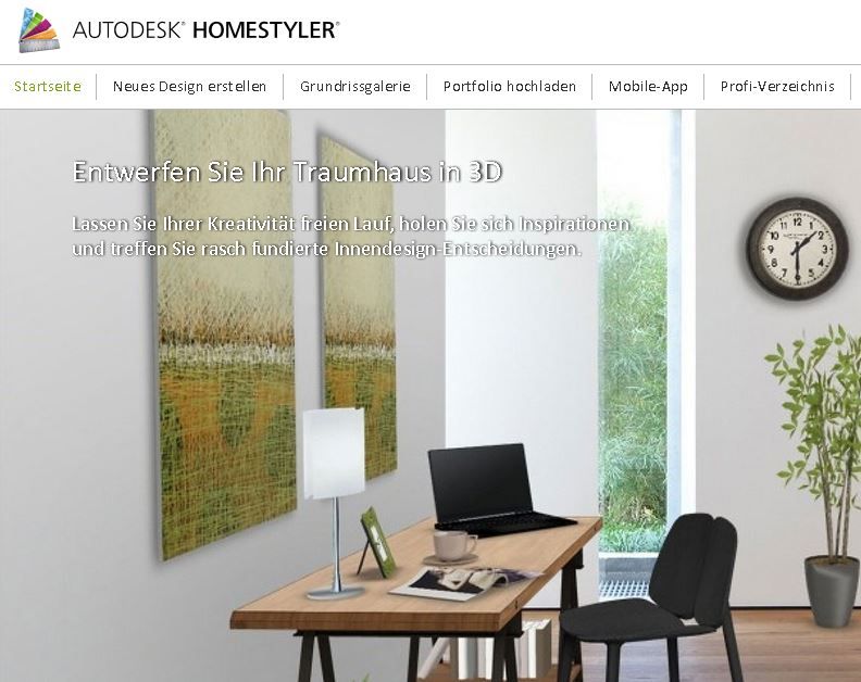 autodesk homestyler webseite