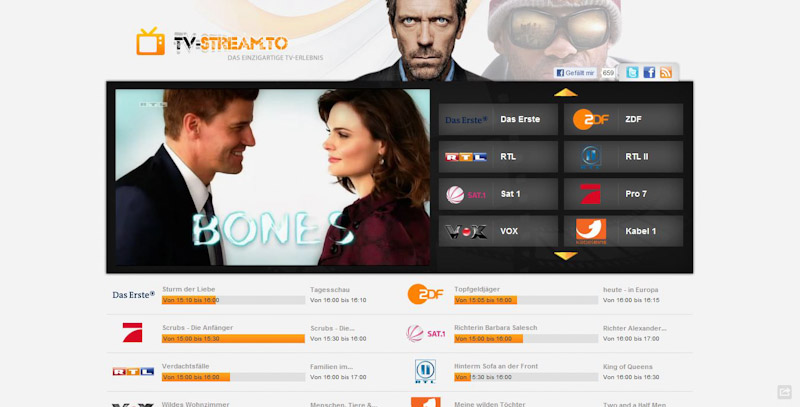TV-Stream.to – Fernsehen im Browser