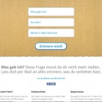 Erinnerung an verliehene Sachen