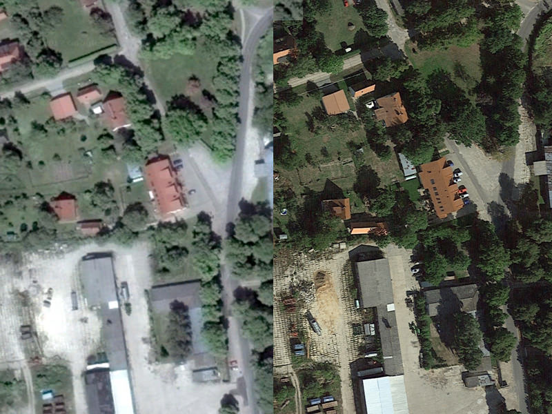 Google mit neuen Satellitenbildern
