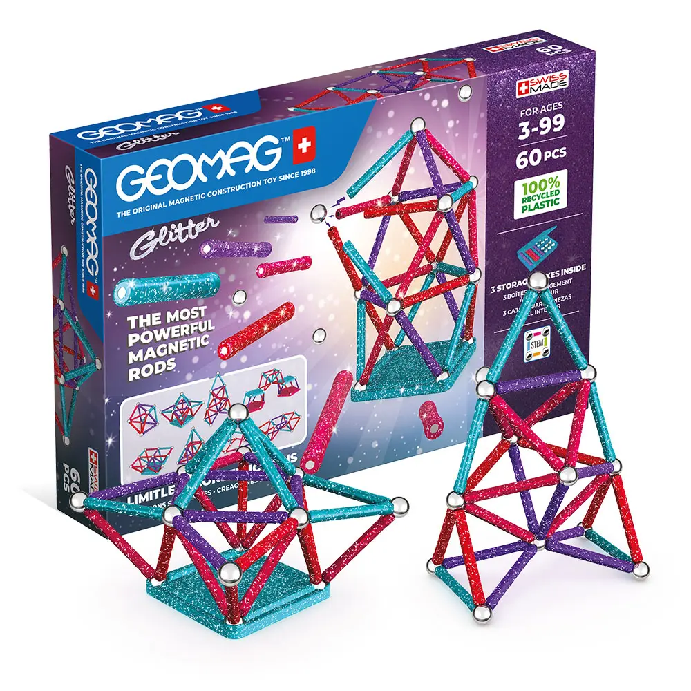 [Sponsored Post] Geomag Recycled Glitter: Ein glänzendes Beispiel für nachhaltiges Spielen